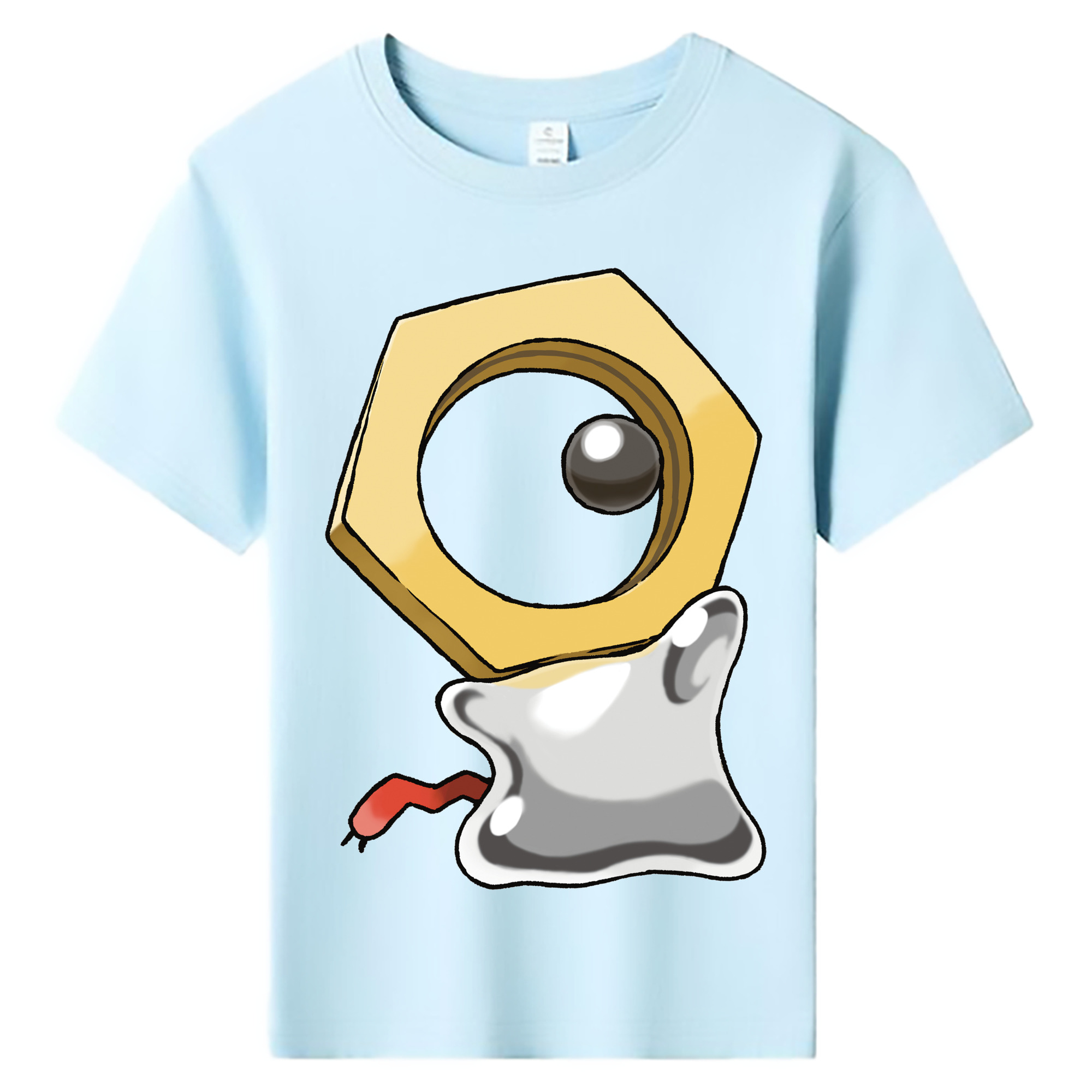 （画像用） ポケットモンスター Pokémon 綿100％キッズTシャツ（フロントプリント）